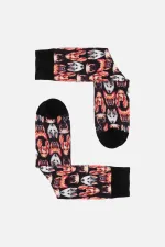 Chaussettes unisexes en coton Aytuğ à motif chien amusant