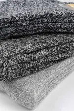 Aytuğ Men's Norweger Merino Wool Winter 3-Pack Colorful Boot Socks Multicolored