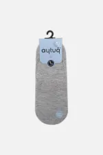 Aytuğ Erkek Modal Tekli Babet Çorap Gri