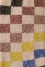 Aytuğ Women's Soft Plush Thermal Single Socket Sleep Sock Yellow