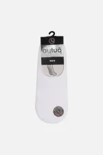 Aytuğ Men's Cotton Single Ballet Socks White