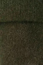 Aytuğ Kadın Soft Peluş Kışlık Tekli Soket Çorap Haki