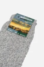 Aytuğ Men's Norweger Merino Wool Winter 3-Pack Colorful Boot Socks Multicolored