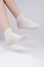 Aytuğ Women's Modal Single Sneaker Socks Grey