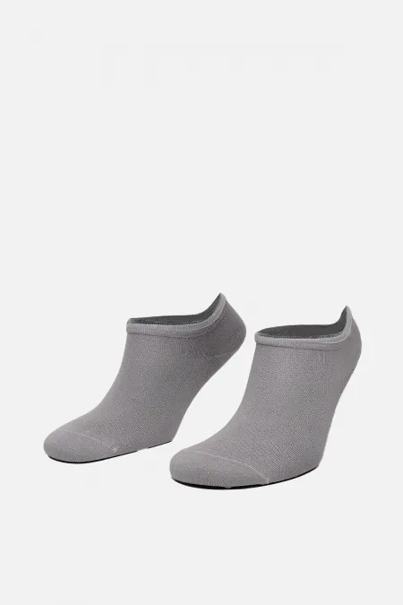 Aytuğ Women's Modal Single No Show Socks Grey