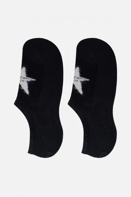 Aytuğ Women's Bamboo Single No Show Socks Black