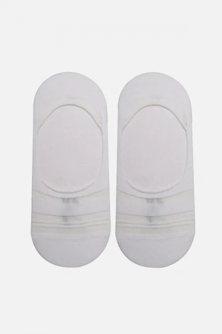 Aytuğ Women's Modal Single Ballet Socks White