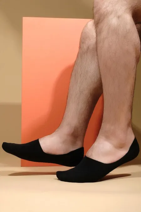 Aytuğ Men's Modal Single Ballet Socks Black