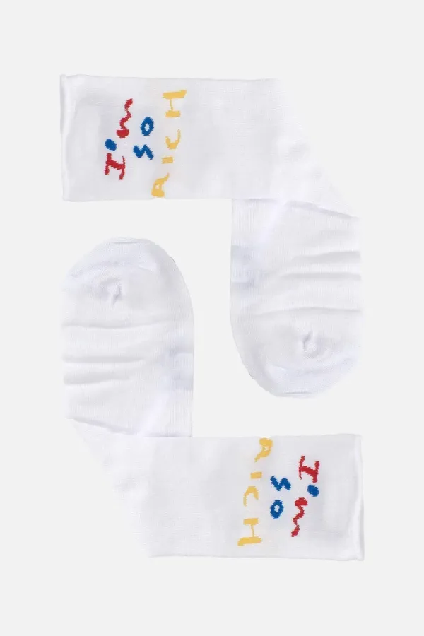 Aytuğ Women's Bamboo 4 Pairs Special Boxed Ankle Socks Multicolored