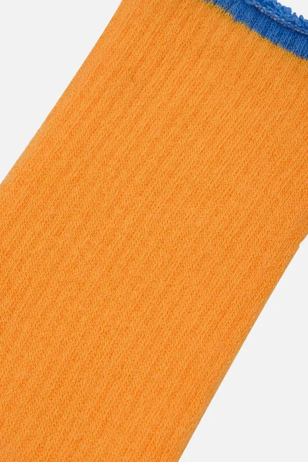 Aytuğ Women's Cotton Single Terry Sock Orange