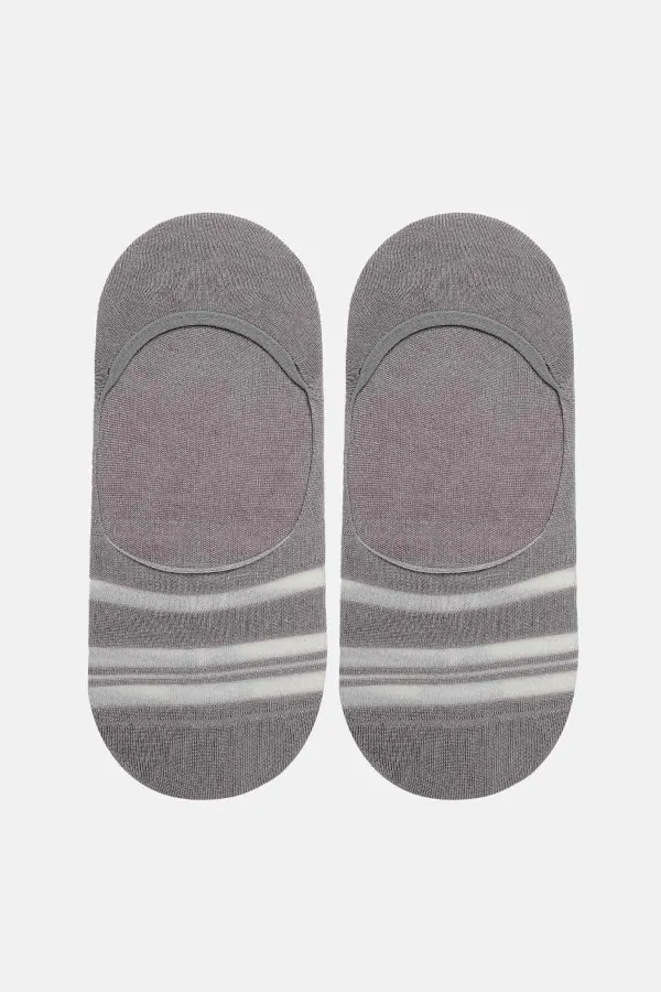 Chaussettes de ballet simples en modal pour femmes Aytuğ, grises