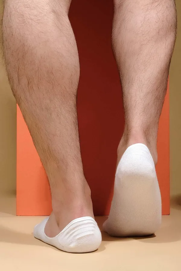 Aytuğ Men's Modal Single Ballet Socks White