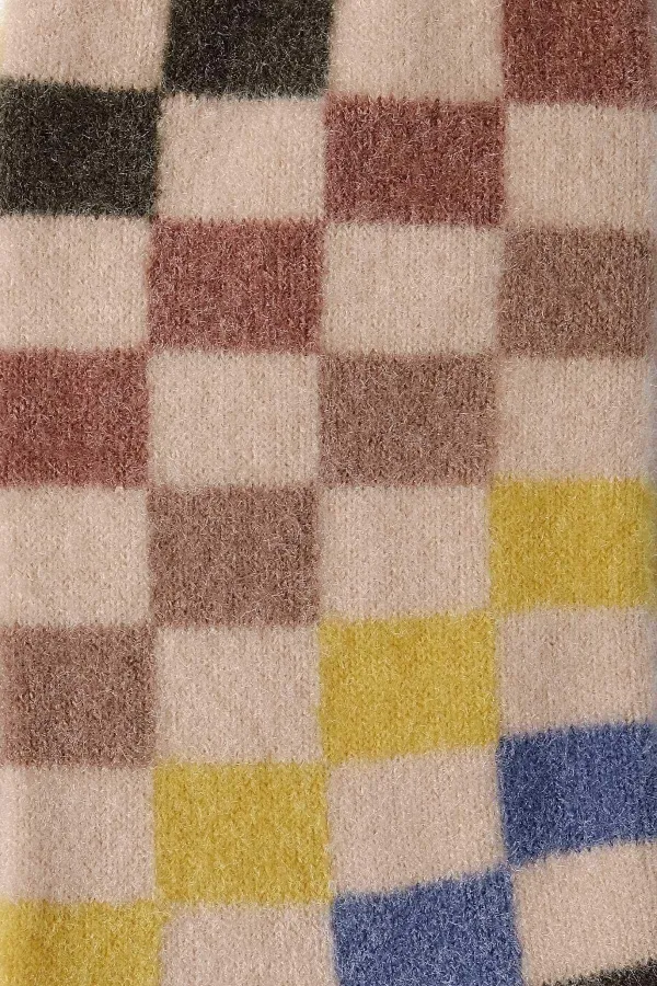 Aytuğ Women's Soft Plush Thermal Single Socket Sleep Sock Yellow