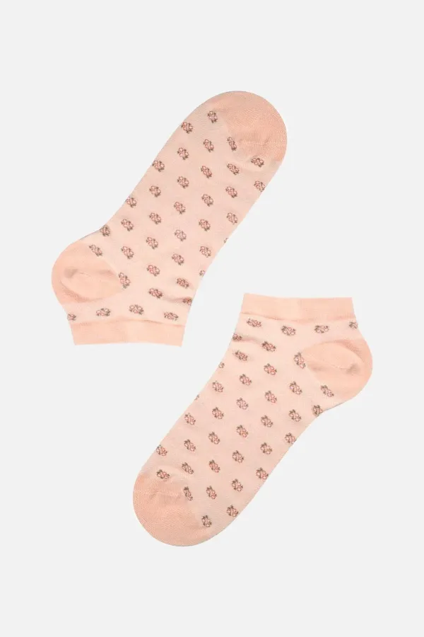 Aytuğ Kadın Bambu Tekli Patik Çorap Somon