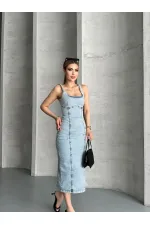 denim dress