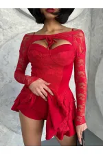 BOLERO WITH SHORTS INNER DETAIL