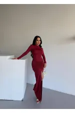 ROBE MAXY TRÈS LONGUE À DRAPS