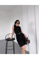 GÖMLEK YAKA ELBİSE