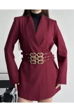 3 KEMERLİ TASARIM CEKET