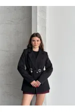 BEL AYARLI KEMERLİ CEKET