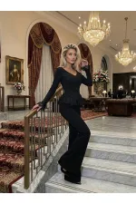 DANTEL DETAYLI İKİLİ TAKIM