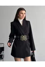 3 KEMERLİ TASARIM CEKET