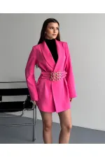 3 KEMERLİ TASARIM CEKET