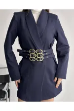 3 KEMERLİ TASARIM CEKET