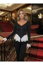 DANTEL DETAYLI İKİLİ TAKIM