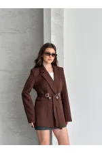 BEL AYARLI KEMERLİ CEKET