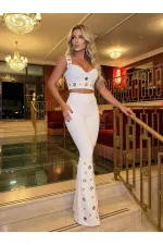 Détail œillet évasé espagnol