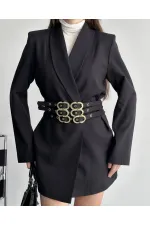 3 KEMERLİ TASARIM CEKET