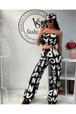 CROP BANDANA DETAYLI TAKIM