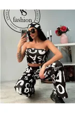 ENSEMBLE DÉTAILLÉ DE BANDANA COURT