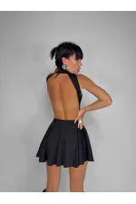 AGRAFLI SIRT DEKOLTELİ