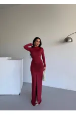 ROBE MAXY TRÈS LONGUE À DRAPS