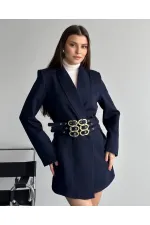 3 KEMERLİ TASARIM CEKET