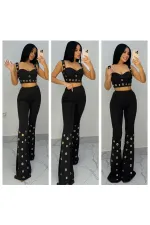 Spanish Flare Eyelet Detail