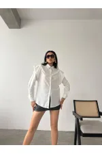 Shirt with Shoulder Design Detail