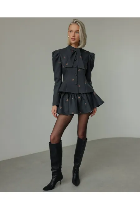 DİJİTAL BASKILI ETEKLİ TAKIM