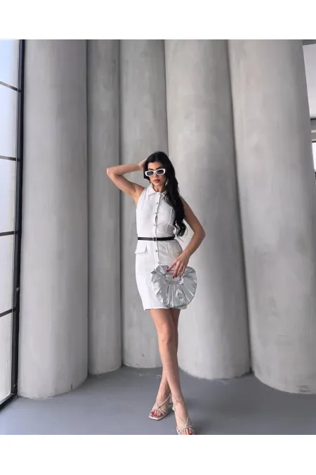 GÖMLEK YAKA ELBİSE