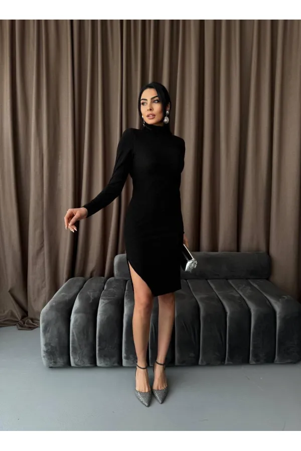 Balıkçı Yaka Elbise