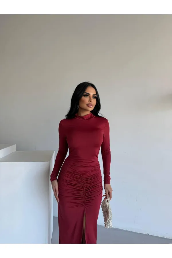 ROBE MAXY TRÈS LONGUE À DRAPS